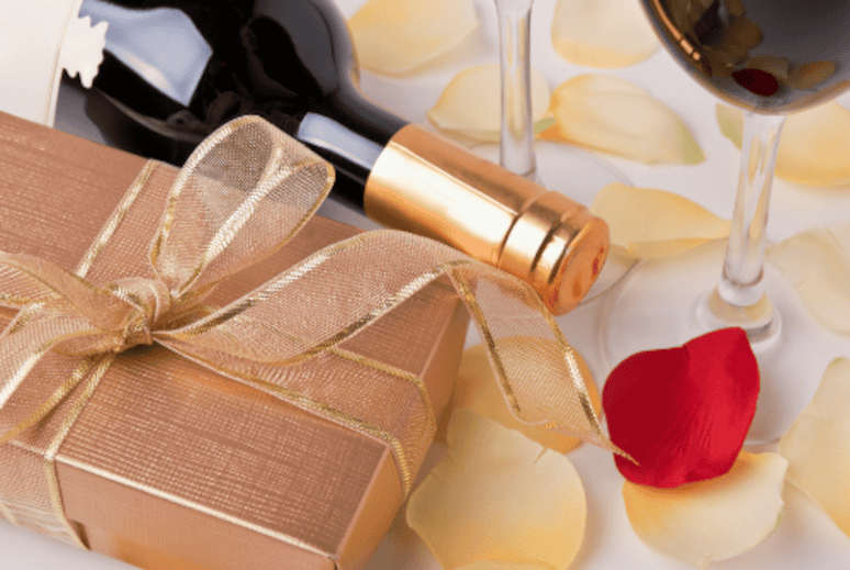 Wine as a gift.