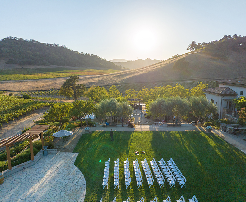 winery wedding